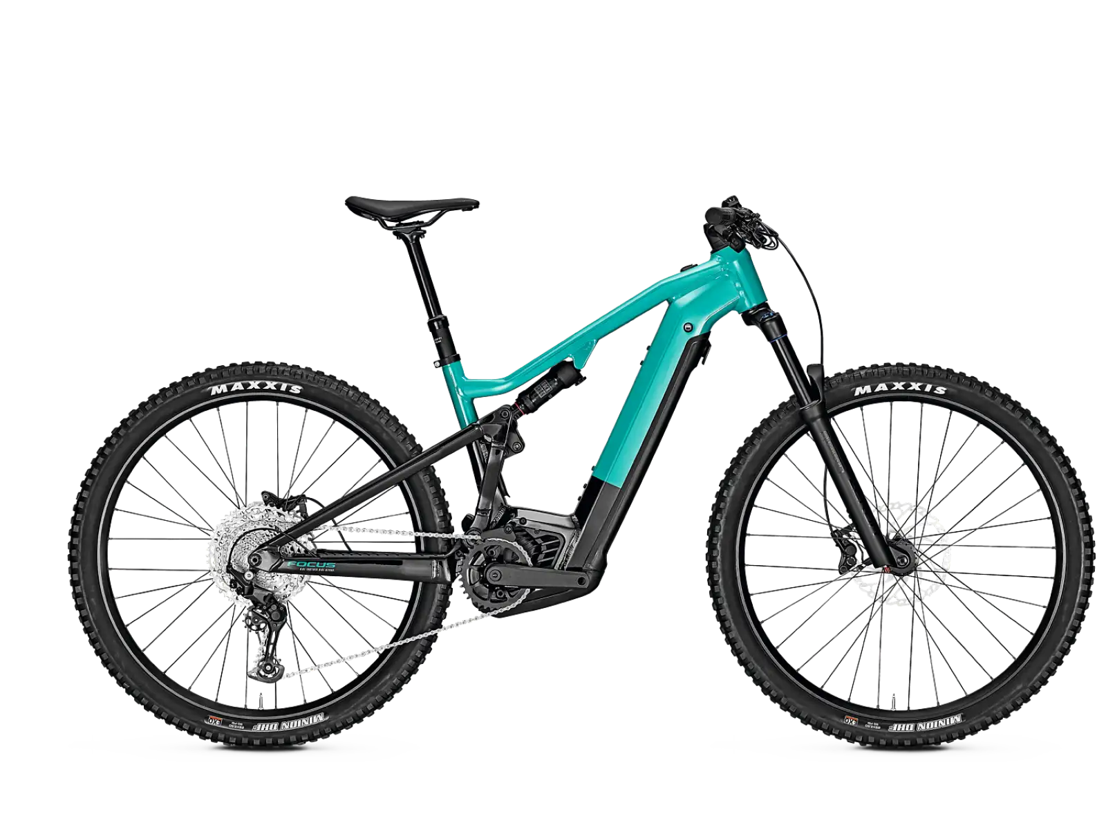 Focus Thron2 6.7 DI 625 Wh horský elektrobicykel Bluegreen/Magicblack