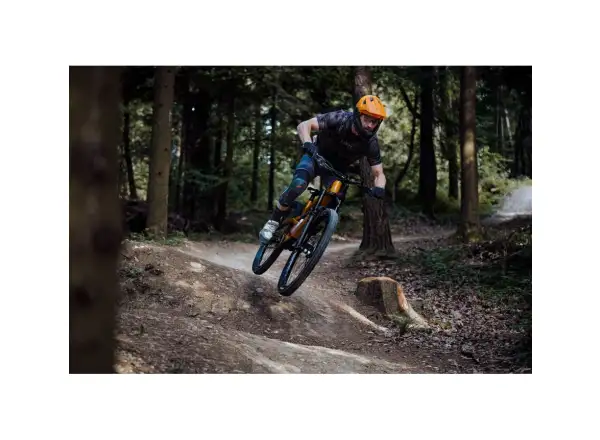 Force MTB Rules pánsky dres krátky rukáv čierna/sivá