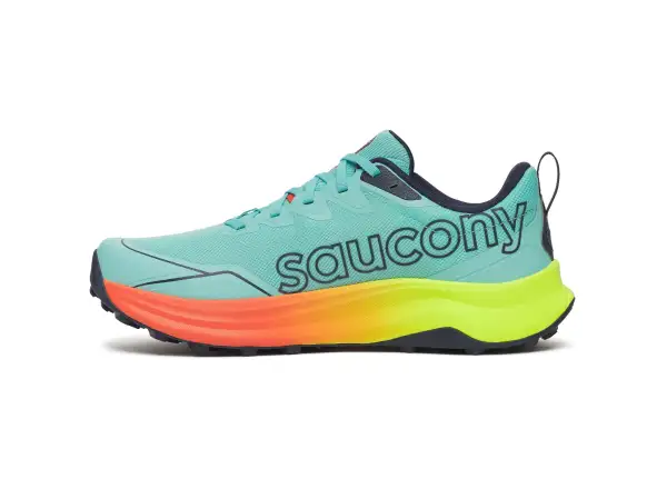 Saucony Peregrine 16 pánska bežecká obuv Splash/Citron