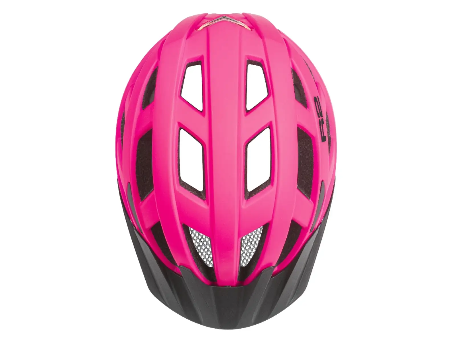 R2 Lumen cyklistická prilba neon ružová