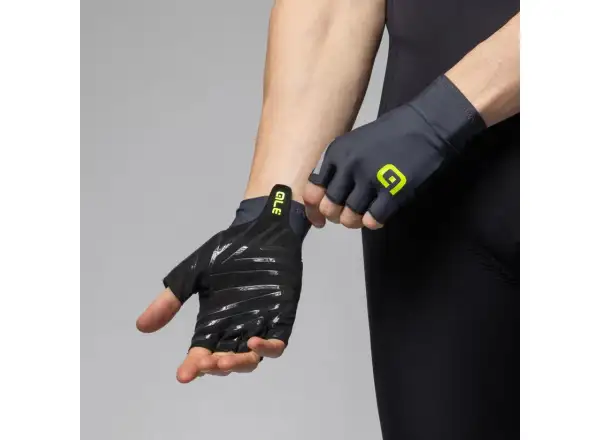 Alé Cima cyklistické rukavice krátke Grey