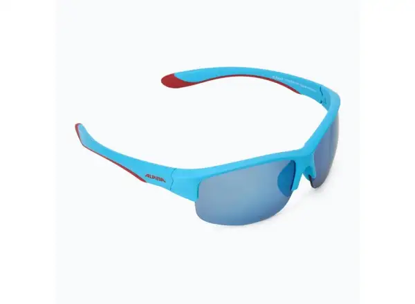 Alpina Flexxy Youth HR detské okuliare Blue-Red Matt/Blue mirror