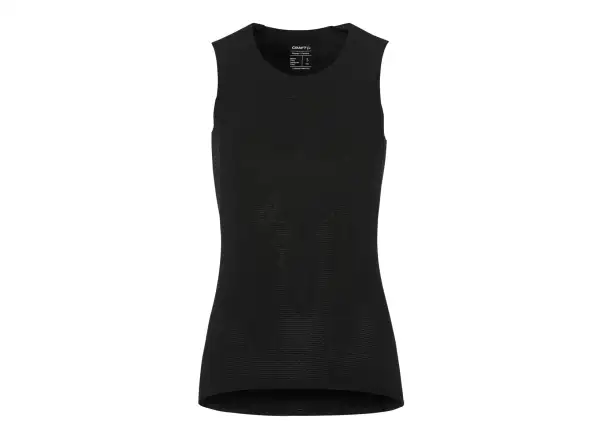 Craft Pro Dry Nanoweight dámske tričko bez rukávov čierna