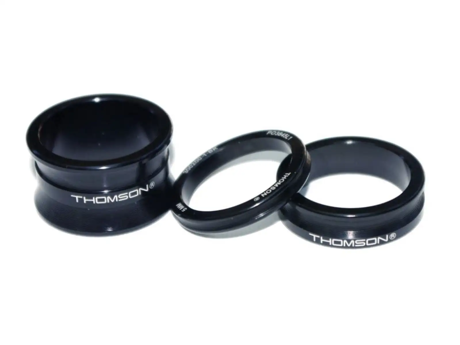 Thomson Spacer Kit podložky pod predstavec 5/10/20 mm čierna