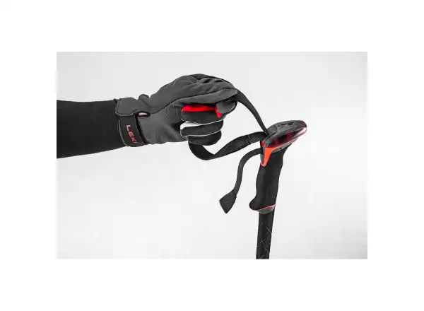 Leki Sherpa FX Carbon trekingové palice Midnight blue/Dark blue/Bright red veľ. 110 - 130 cm