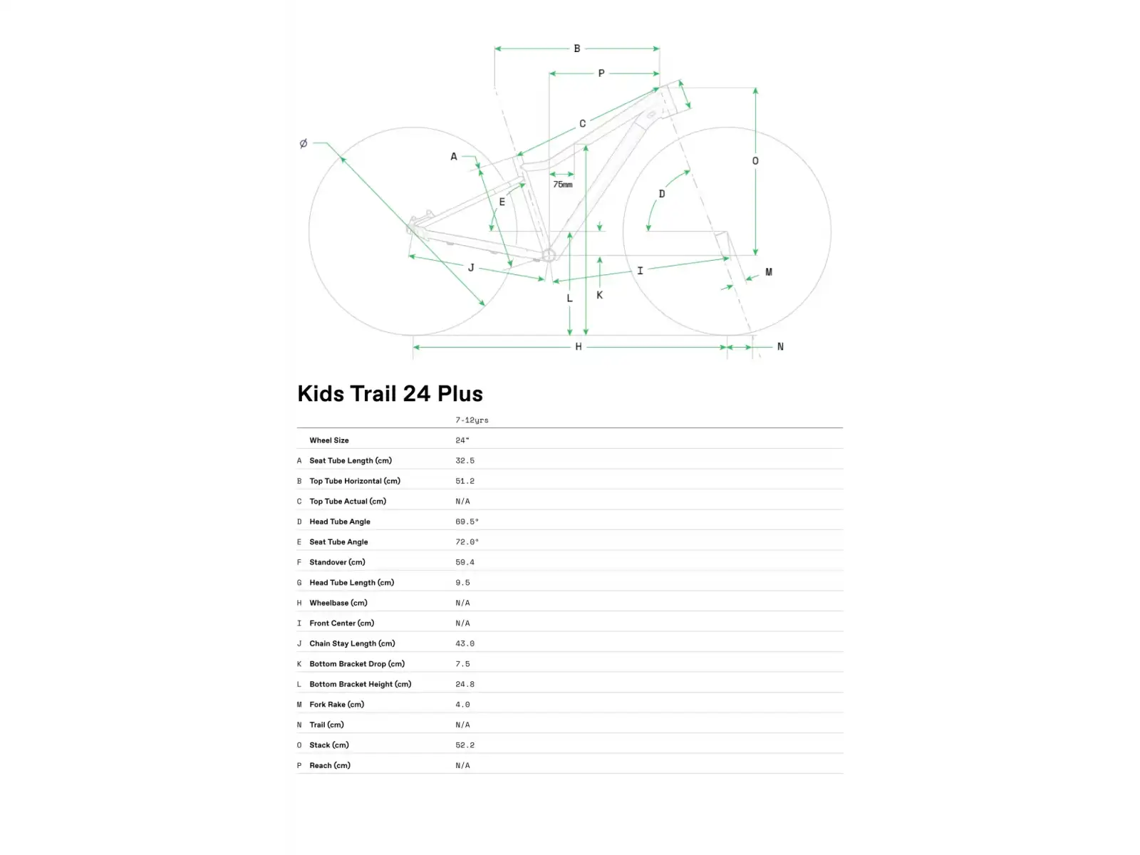 Cannondale Kids Trail Plus 24 detský bicykel Black Pearl