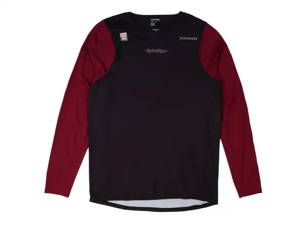 Troy Lee Designs x SRAM Skyline pánsky dres dlhý rukáv Radioscape Black/Berry