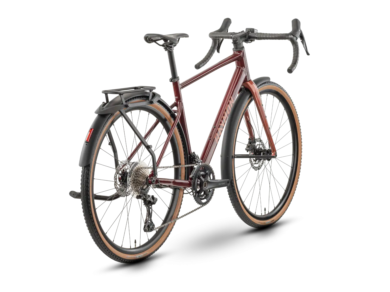 Raymon Territ Pro Street gravel bicykel MaroonBrown/Brick