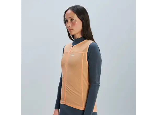 POC VPD Air Vest dámska ochranná vesta Apricot Sunstone