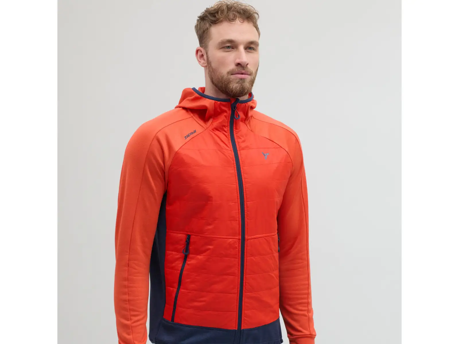 Silvini Dirilo pánska mikina Ruby/navy
