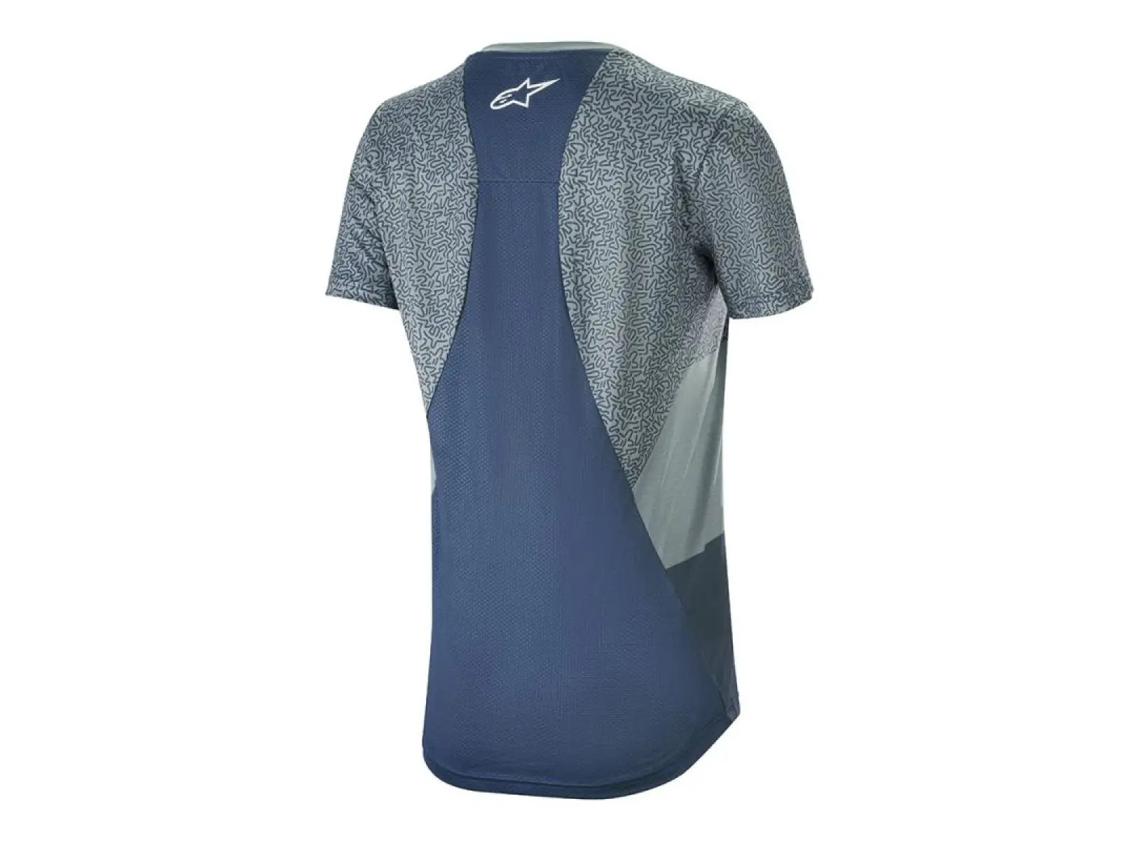 Alpinestars Stella ALPS 8.0 dámsky dres s krátkym rukávom blue/stilwatter