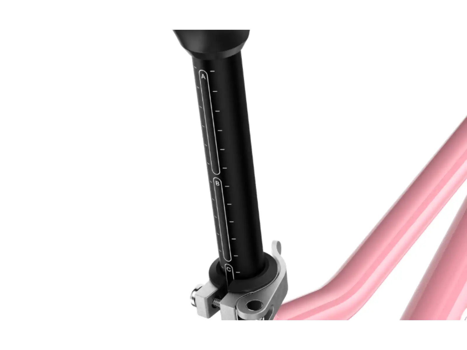 Woom Go 4 detský bicykel 20" Powder Pink
