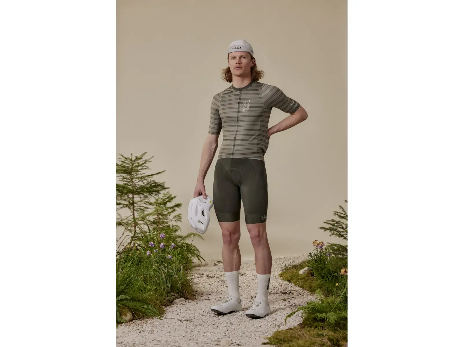 Maloja RamseckM. pánsky dres krátky rukáv Deep Black Multi