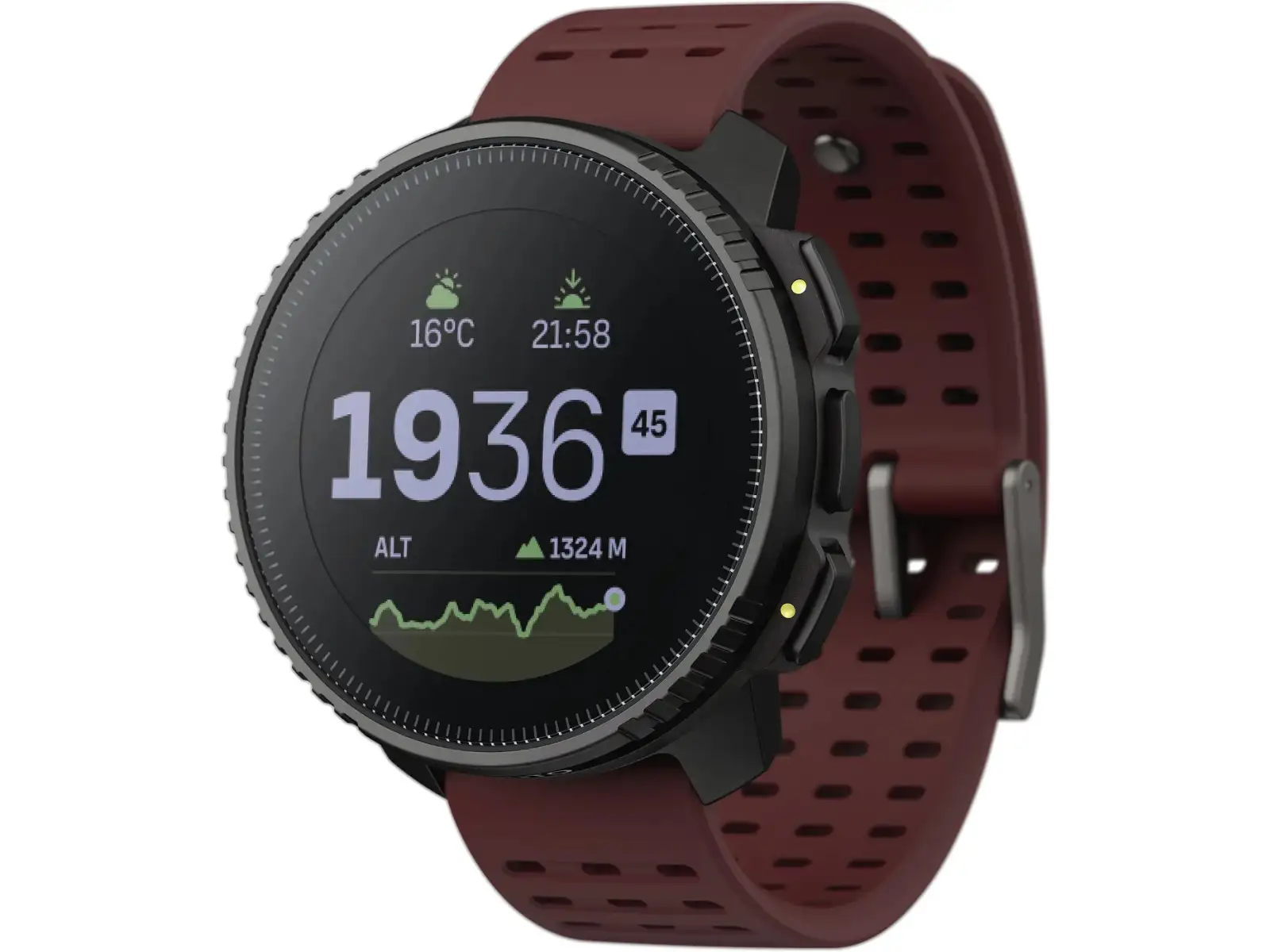 Suunto Vertical smartwatch Black Ruby