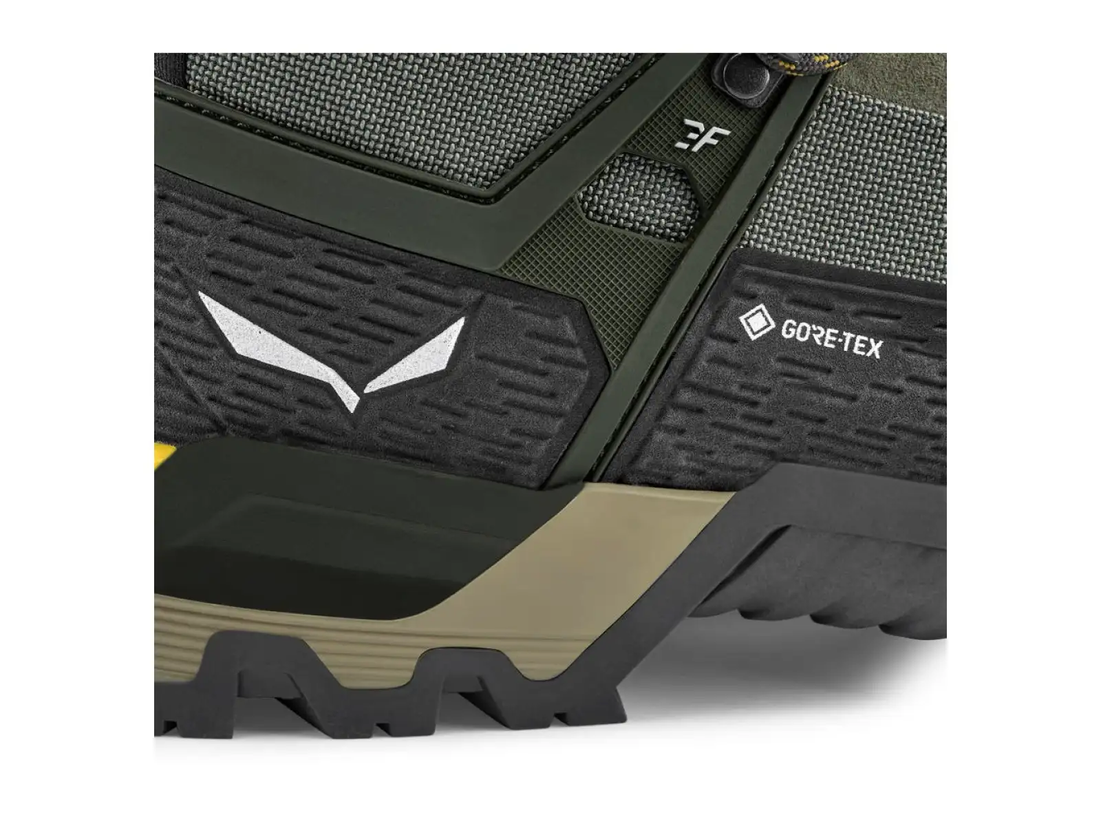 Salewa Mountain Trainer 3 Tech Mid GTX pánske turistické topánky Faded Green/Forest Night