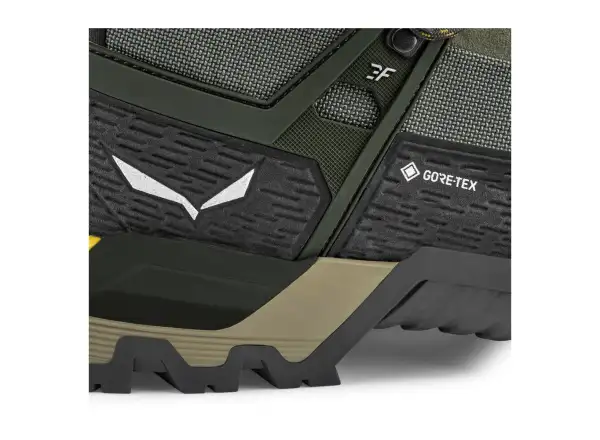Salewa Mountain Trainer 3 Tech Mid GTX pánske turistické topánky Faded Green/Forest Night
