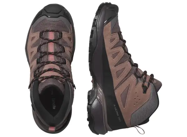 Salomon X Ultra 360 LTR MID GTX dámska turistická obuv Peppercorn/Cognac/Hot Coral