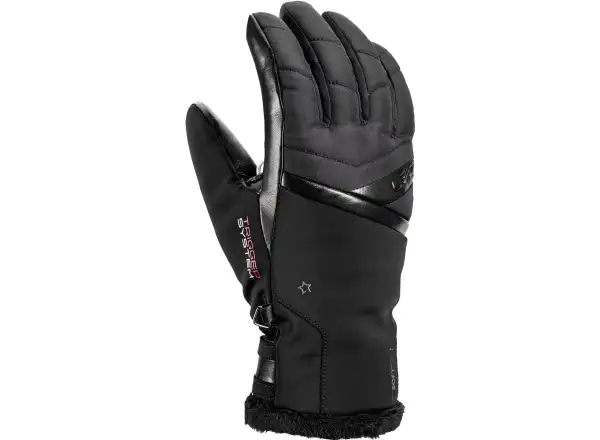 Leki Snowfox 3D Women dámske rukavice Black
