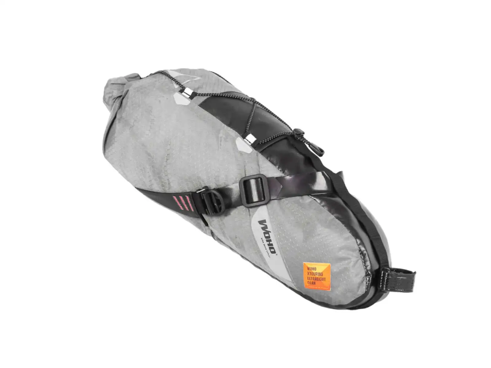 Woho X-Tourning Dry Bag sedlová taška 5-7 l Honeycomb Iron grey sizing. S