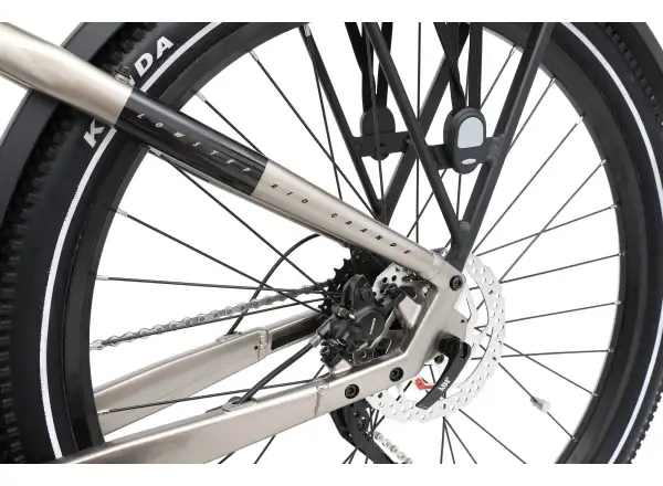 Apache Rio Grande 3 MX 720 Wh nízkonástupový elektrobicykel Cappuccino