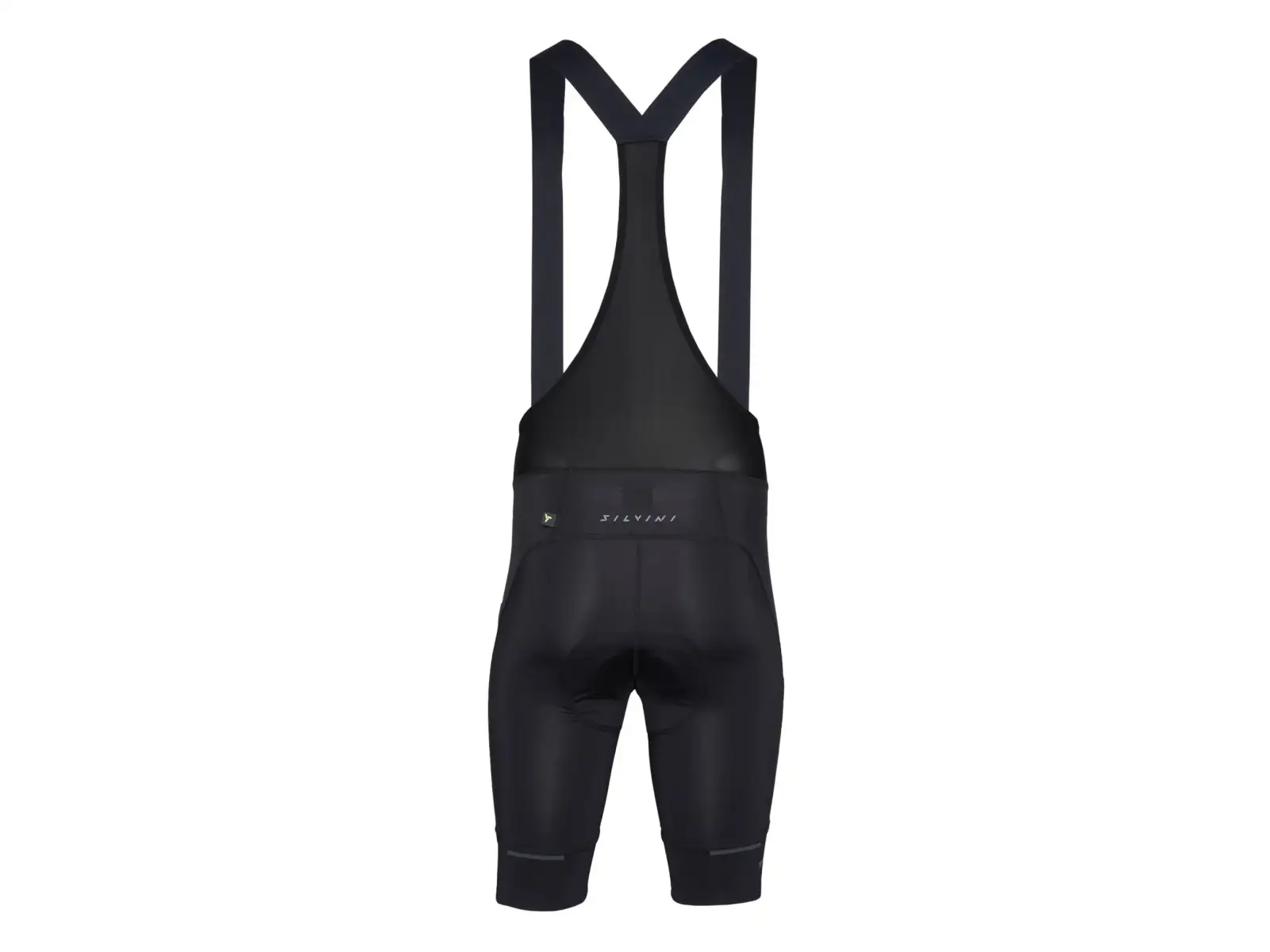 Silvini Fortone Bib pánske kraťasy s trakmi Black