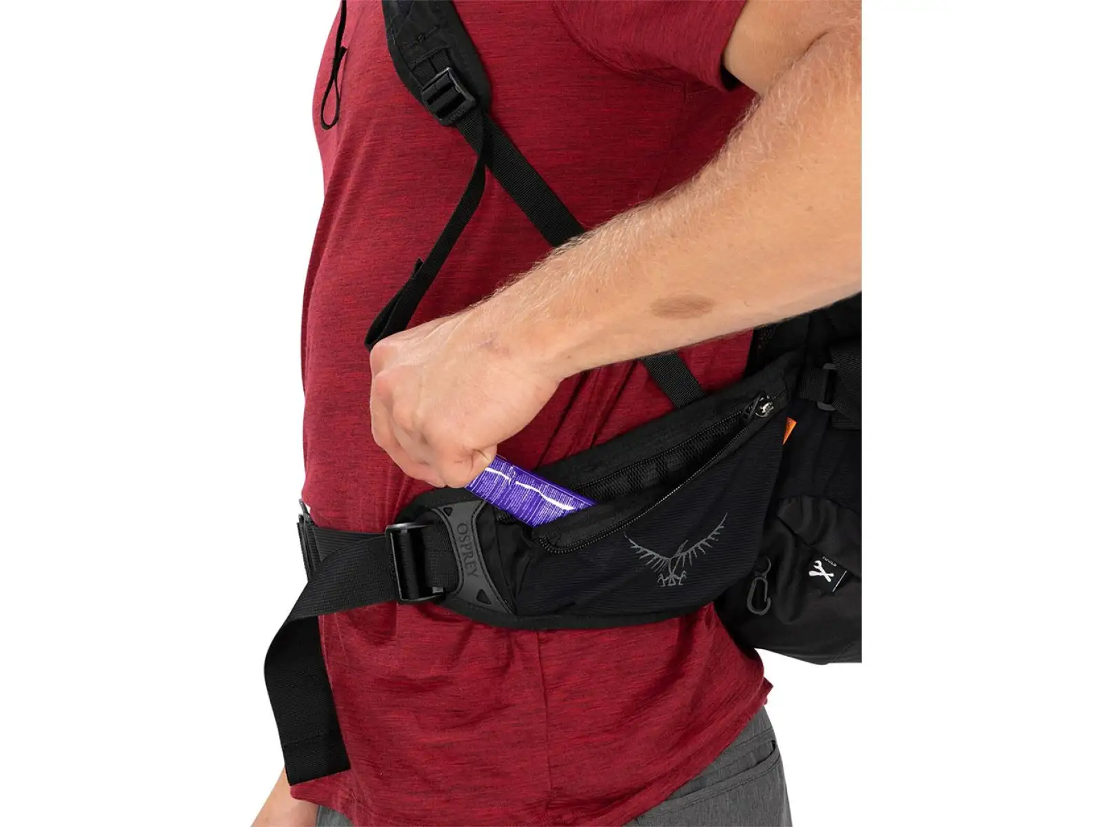 Batoh Osprey Raptor Pro 18 l Back