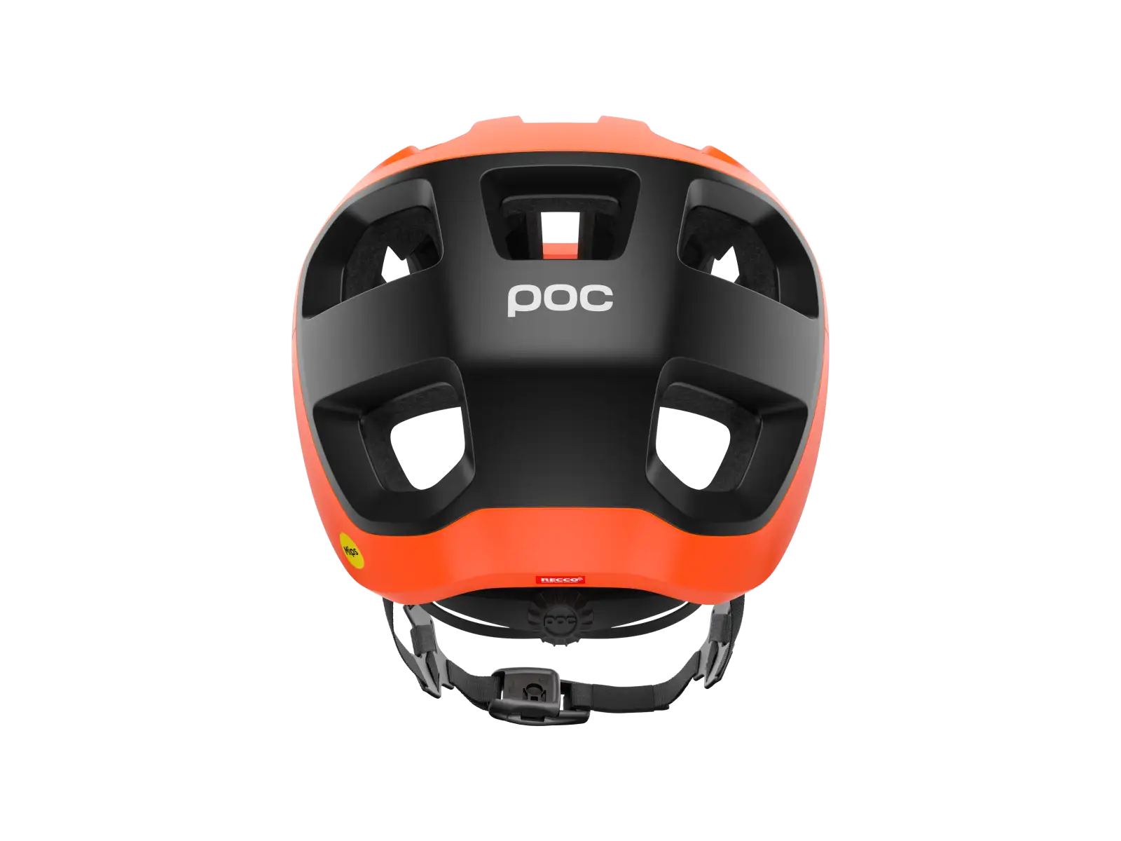 POC Cularis prilba Fluorescent Orange Matt/Uranium Black Matt
