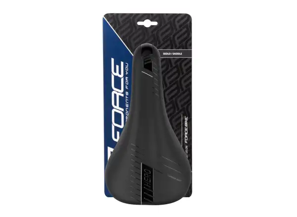 Force Hero detské sedlo 20 – 24" čierno-biela
