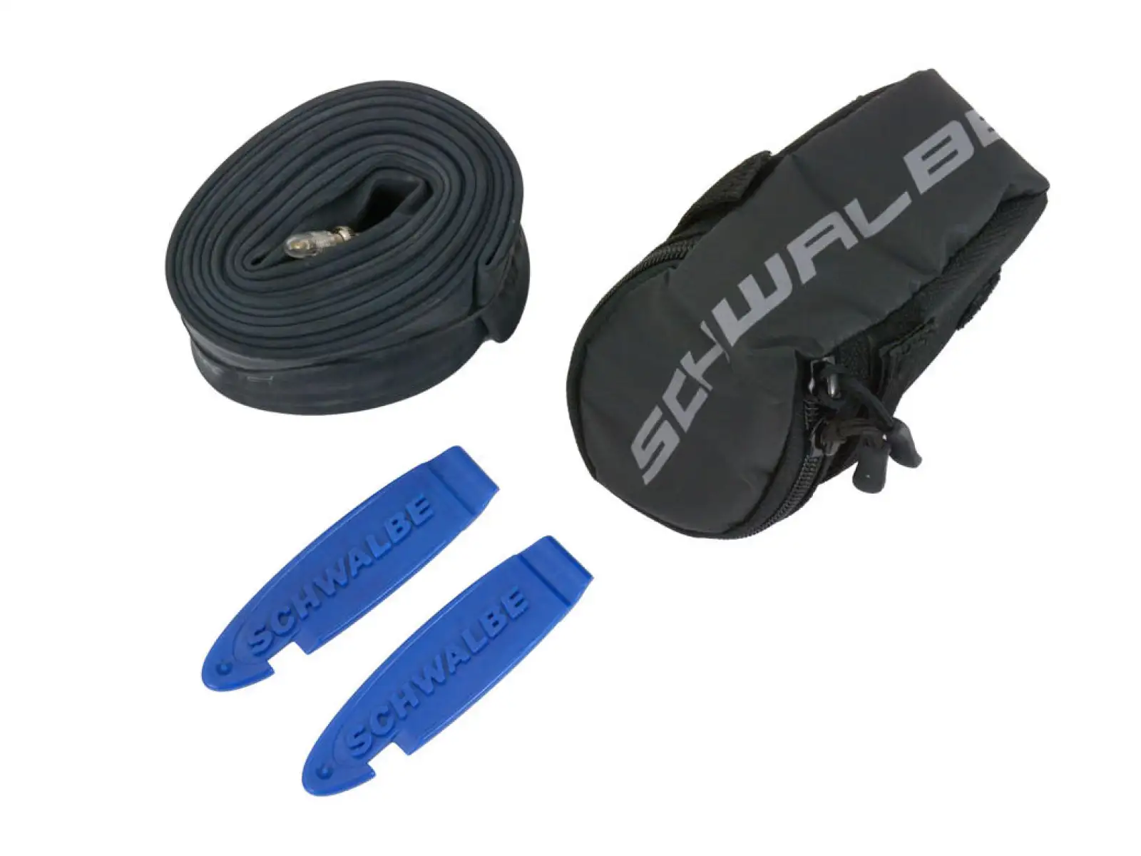 Schwalbe podsedlová brašňa, duša a montpáky 27,5/29x1,50-2,35" (Nr.19)