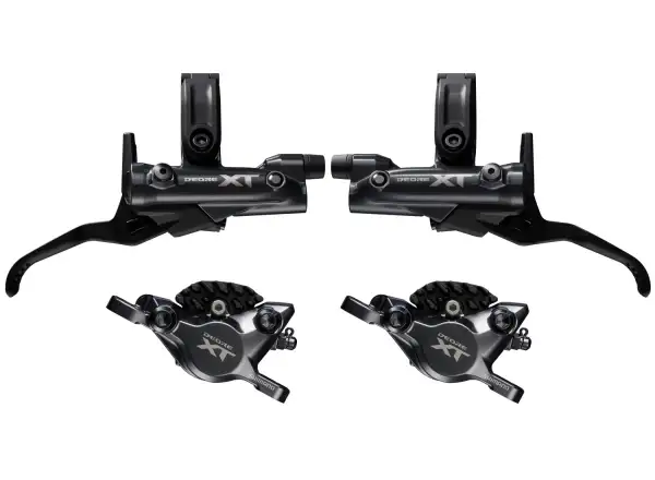 Shimano XT BR-M8200/BL-M8200 kotúčová brzda predná + zadná Upgrade set