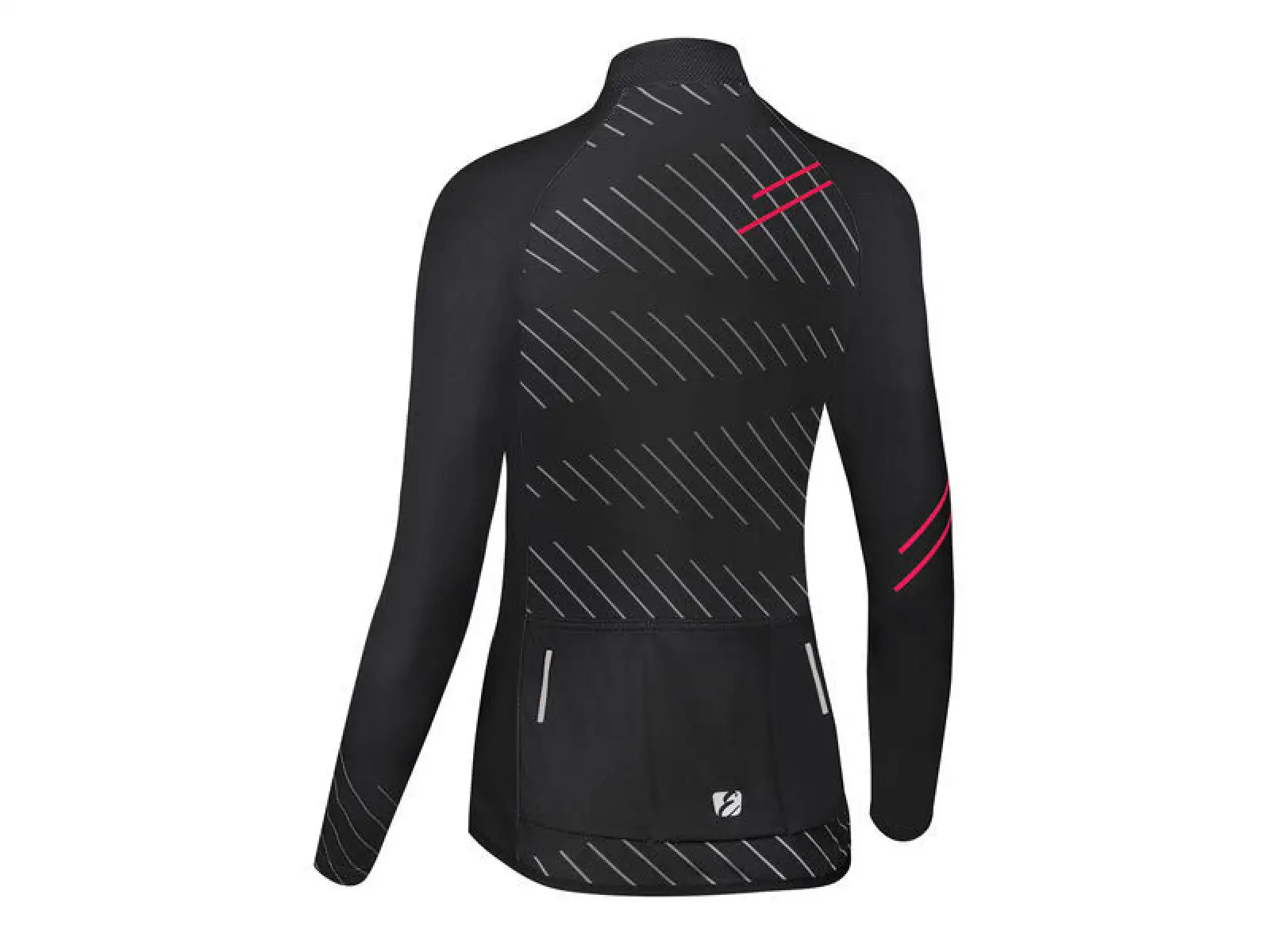 Etape Gaia 2.0 dámsky dres dlhý rukáv čierna/ružová