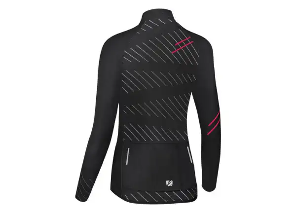 Etape Gaia 2.0 dámsky dres dlhý rukáv čierna/ružová