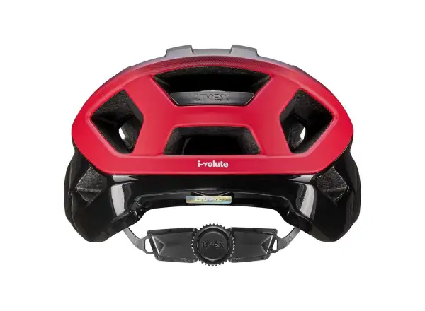 Uvex I-volute prilba Black/Red Matt