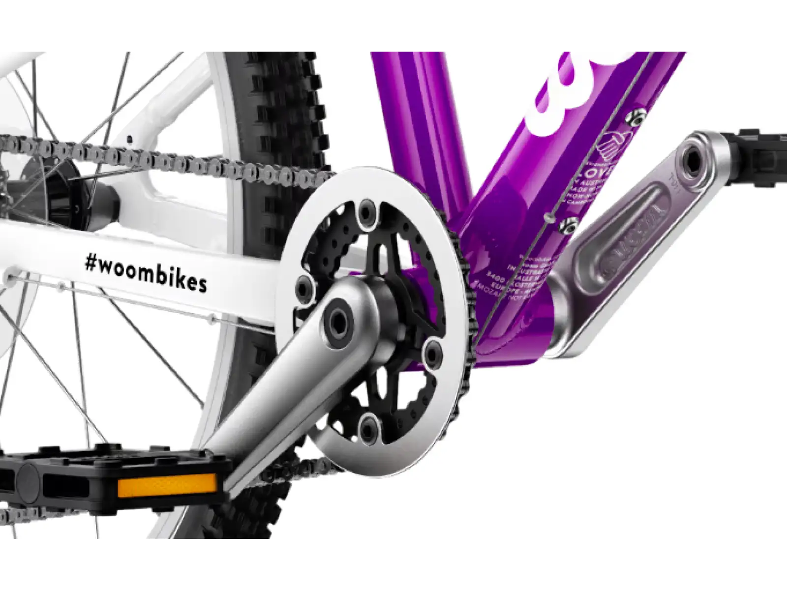 Woom 4 Purple 20 detský bicykel