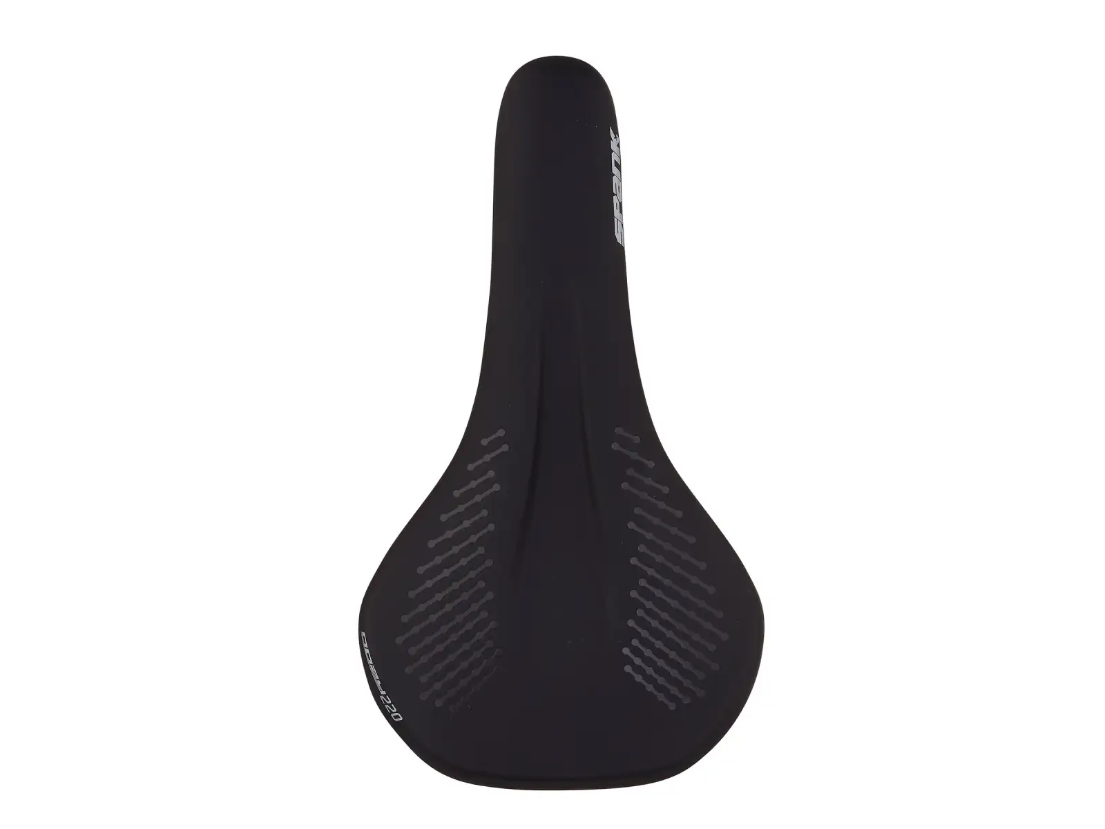 Spank Oozy 220 MTB sedlo čierne/červené