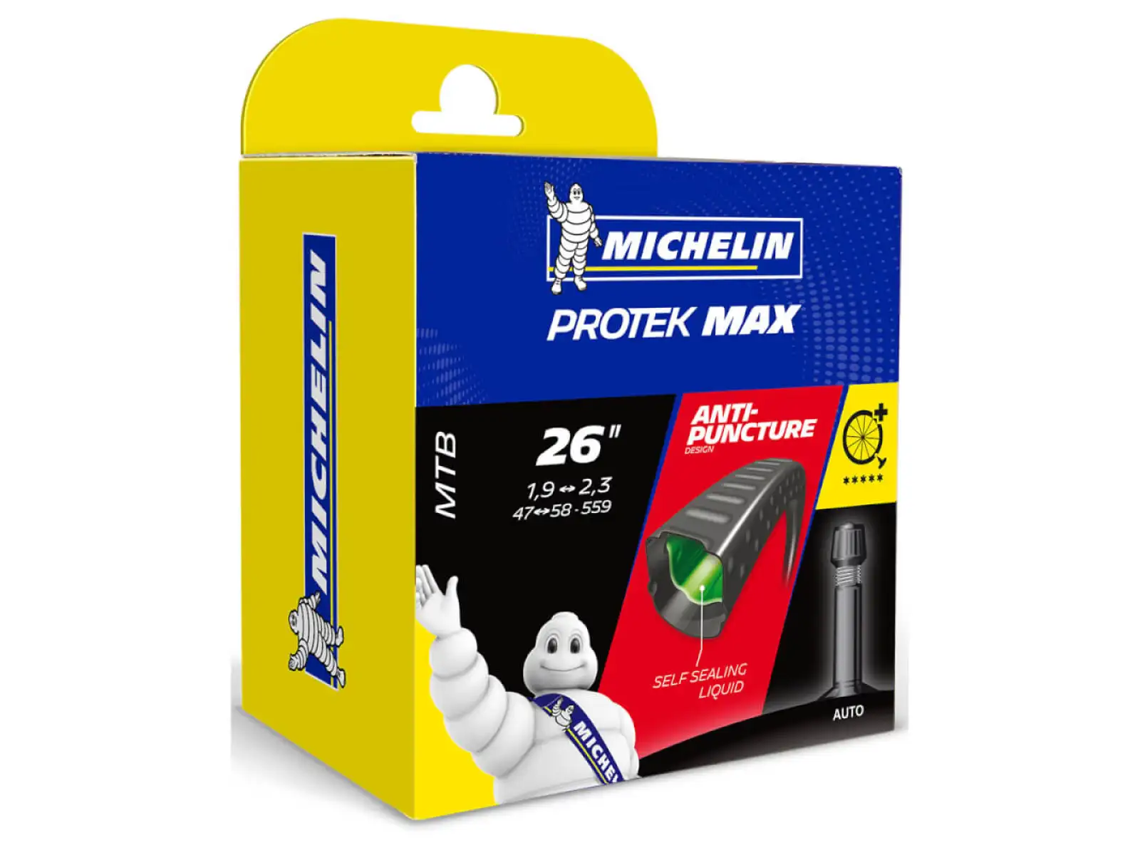 Michelin Protek Max MTB duša 26x1,85-2,10" automatický ventil 35 mm