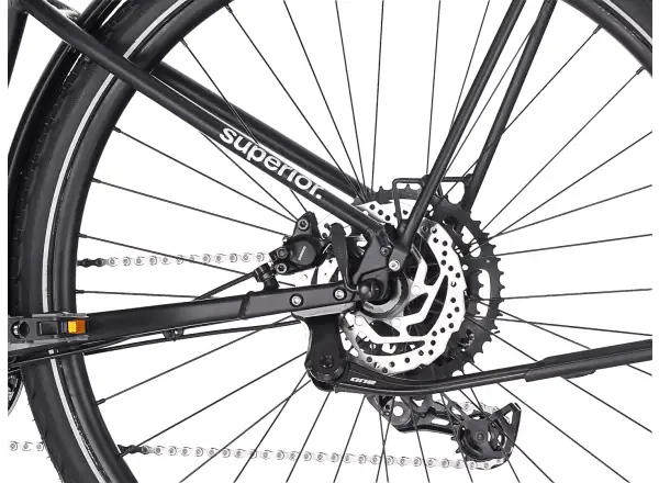 Superior Blox 6.4 T mestský bicykel Matte Black