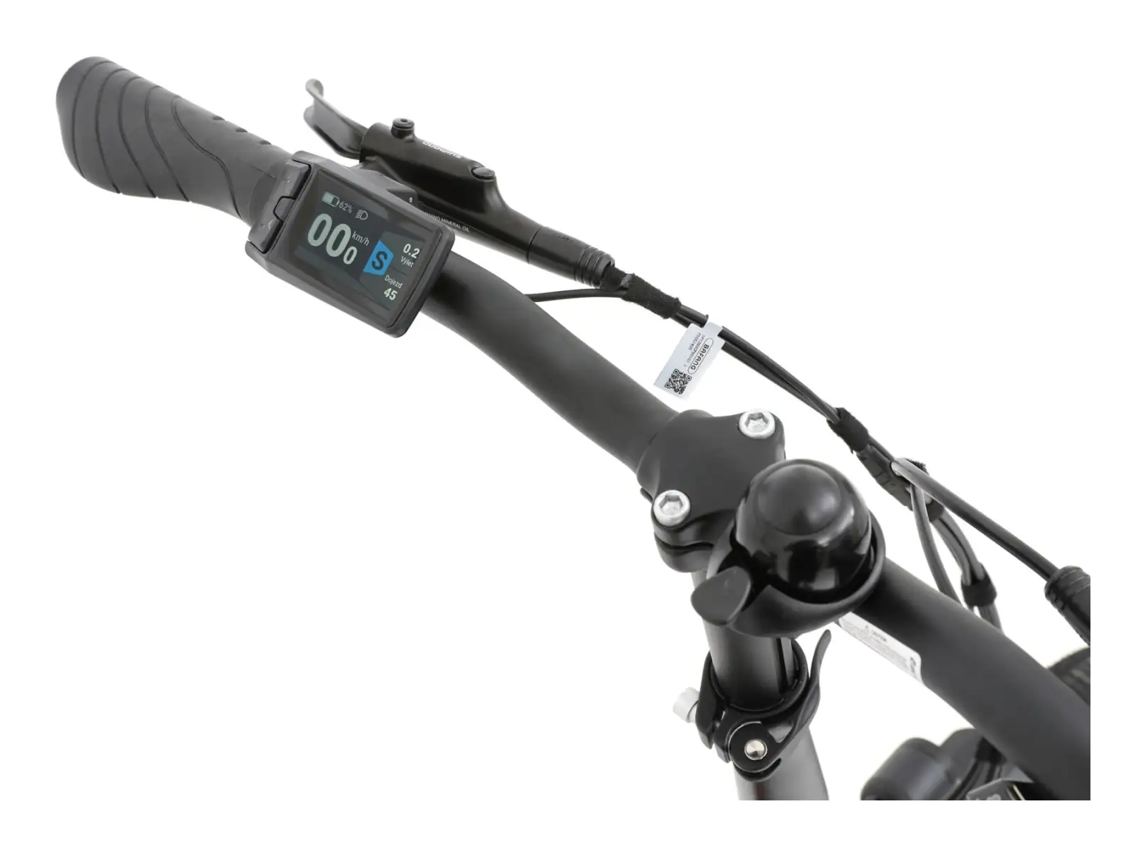 Apache Tanka 24 RX skladací elektrobicykel 363 Wh S/M bordová