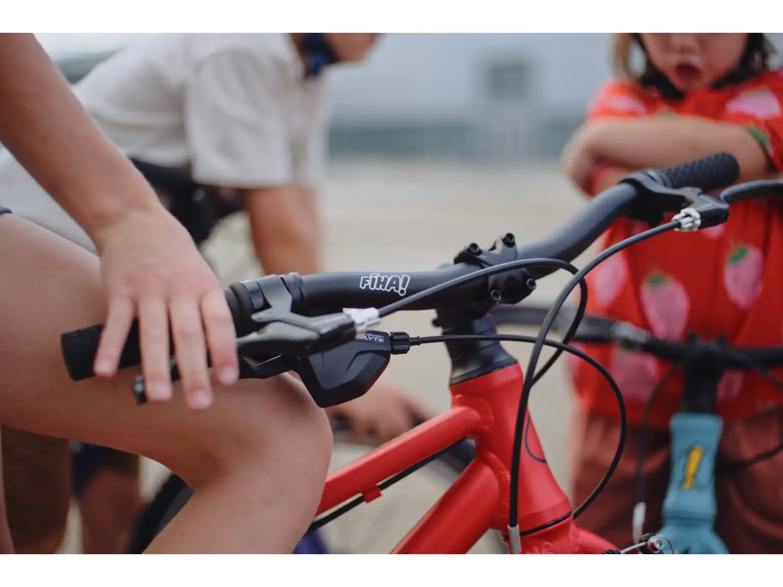 Fíha 24 Rockeeon detský bicykel (červené)