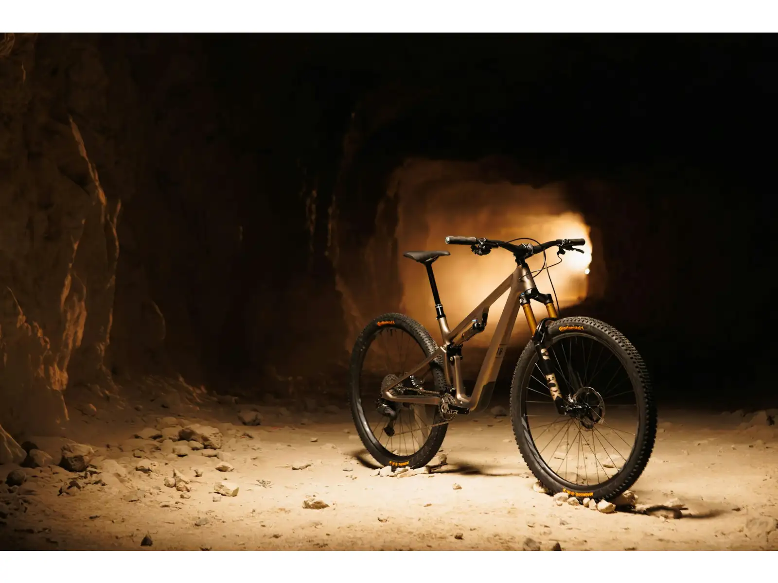 Ibis Ripley SL XT Di2 Carbon Wheel horský bicykel Gold Rush