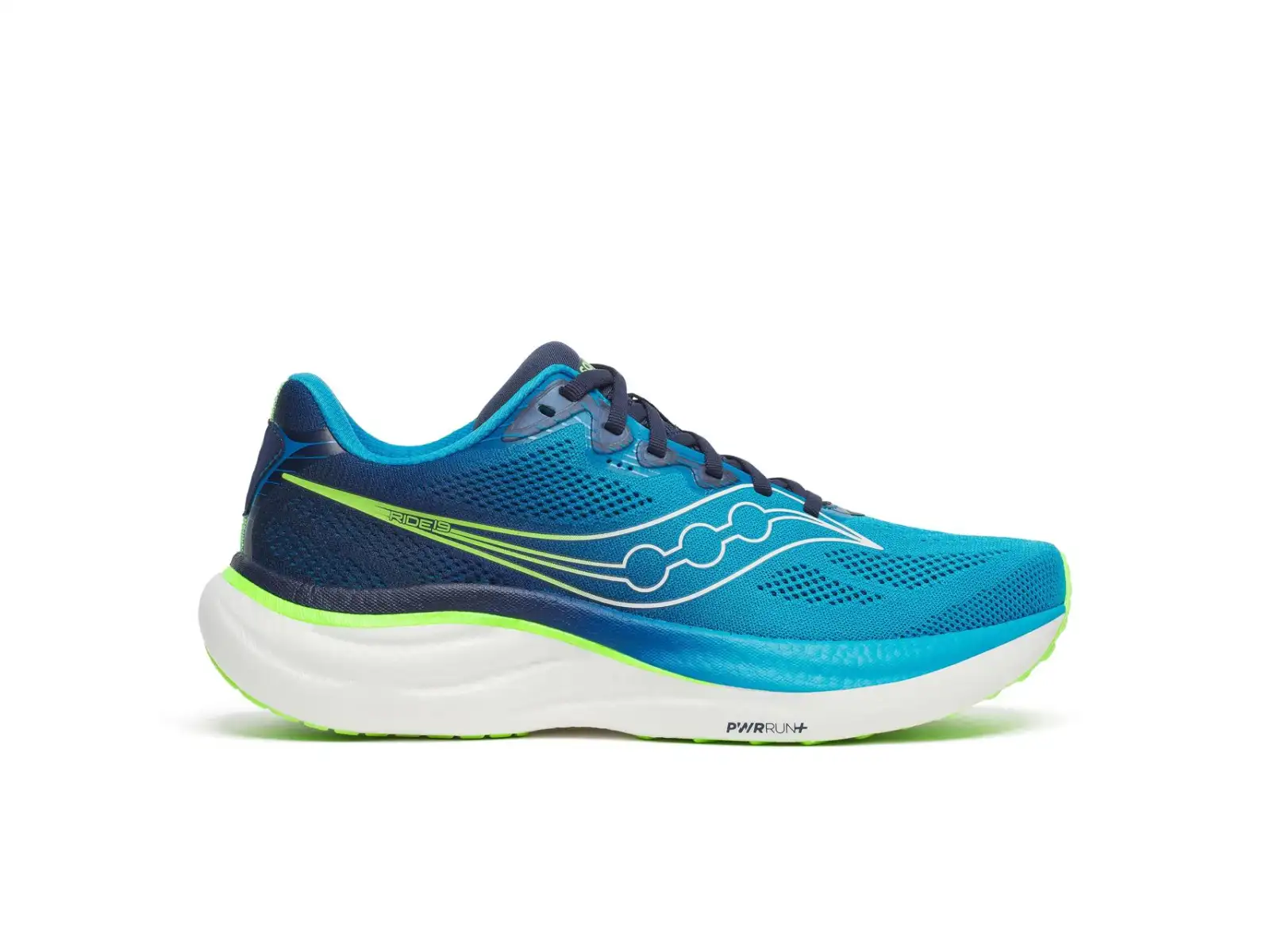 Saucony Ride 19 pánska bežecká obuv Cobalt/Slime
