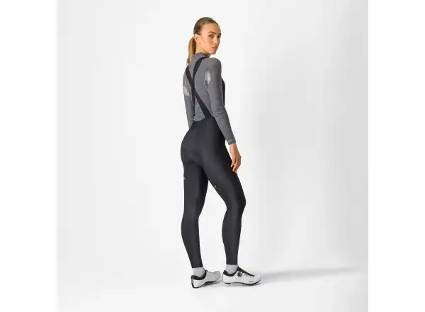 Castelli Espresso Bibtight dámske nohavice s laclom a vložkou Black