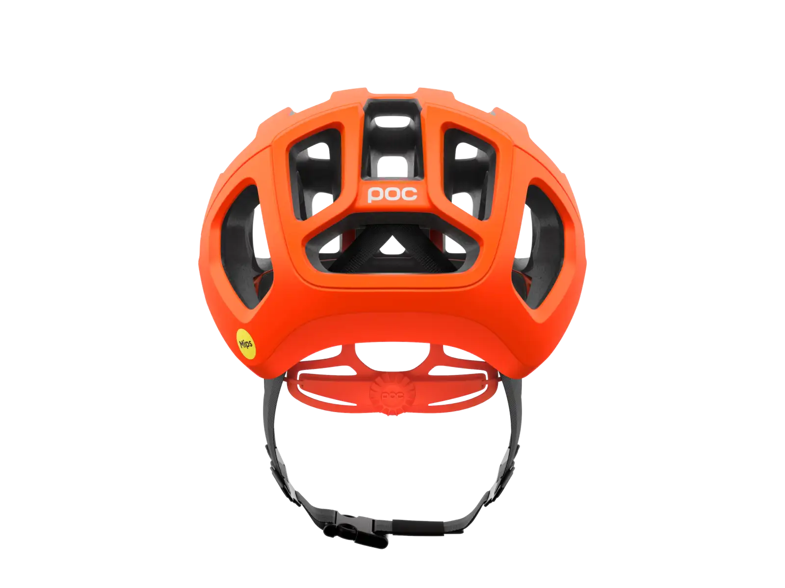 POC Ventral Air MIPS cestná prilba Fluorescent Orange Matt