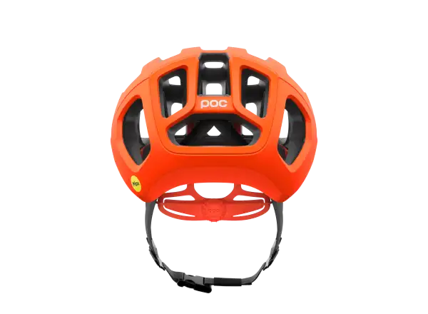 POC Ventral Air MIPS cestná prilba Fluorescent Orange Matt