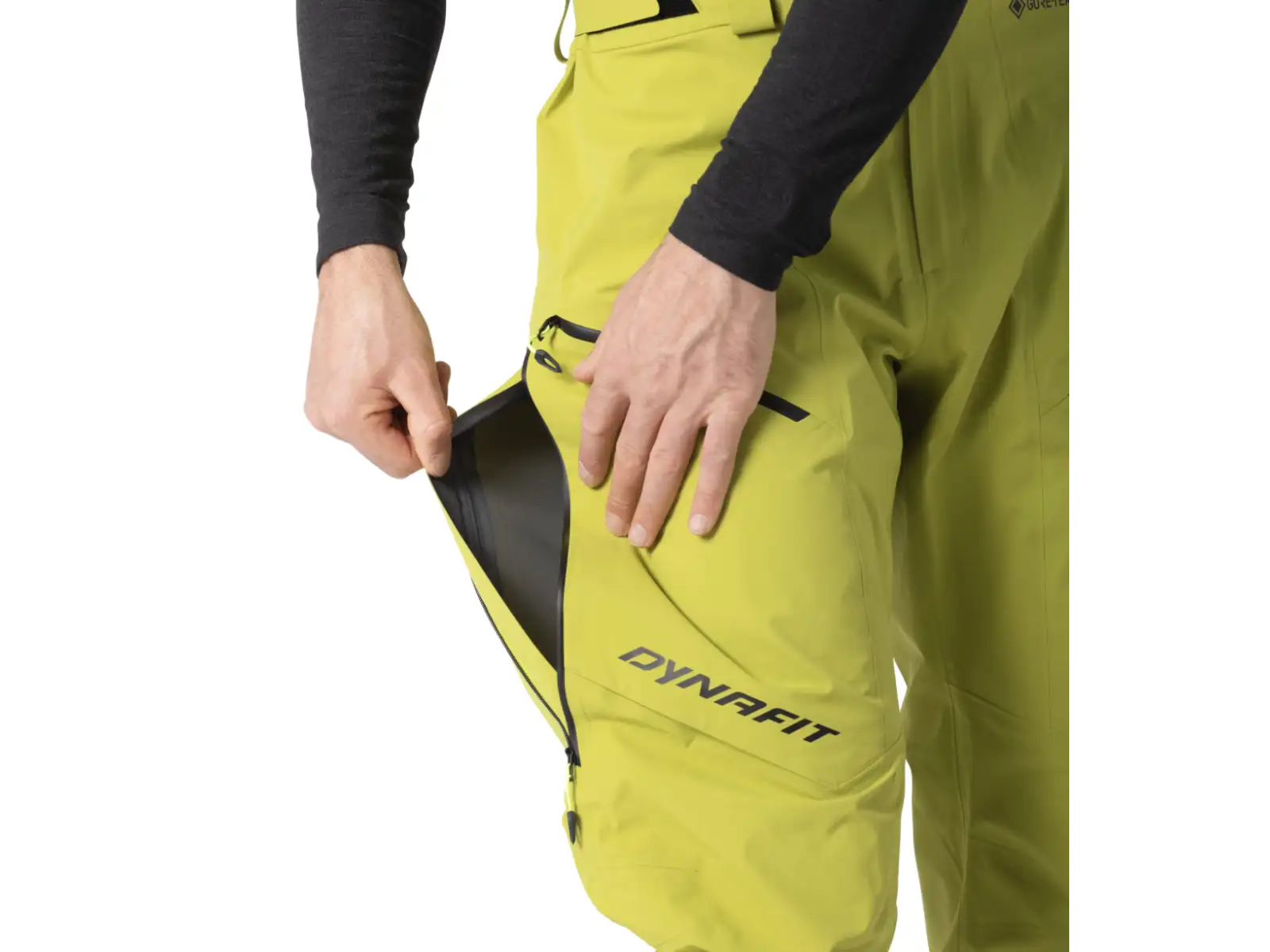 Dynafit Ridge Gore-Tex pánske nohavice Golden Lime