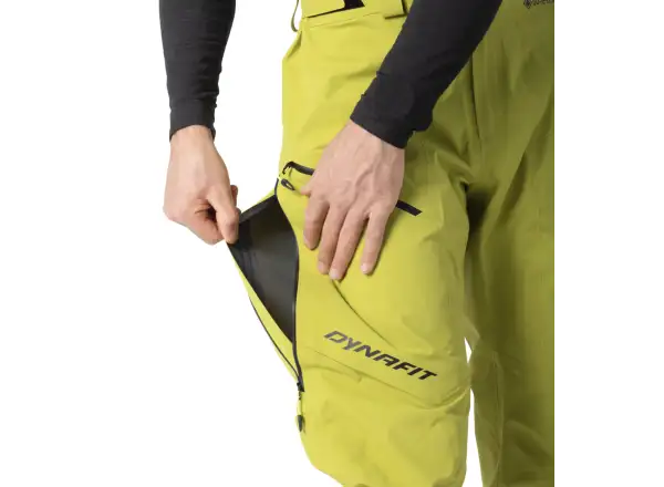 Dynafit Ridge Gore-Tex pánske nohavice Golden Lime