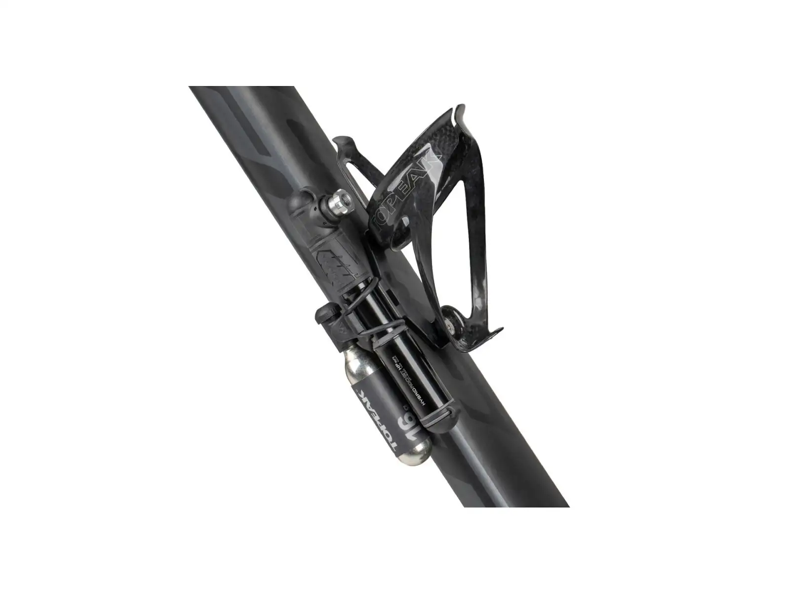 Mini pumpa Topeak Hybrid Rocket HP čierna