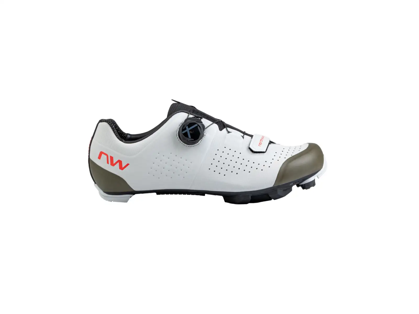Northwave Razer pánske MTB tretry Light Grey/Forest Green