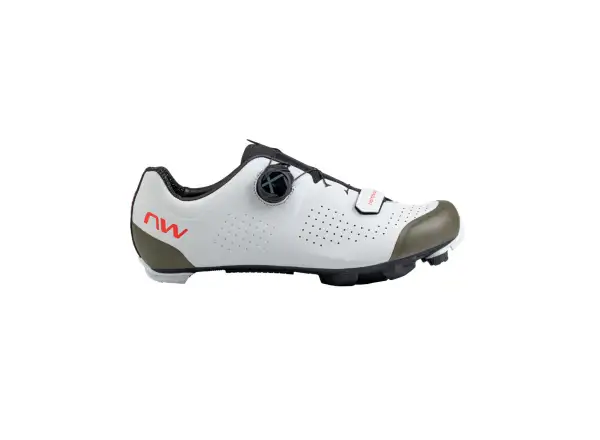 Northwave Razer pánske MTB tretry Light Grey/Forest Green