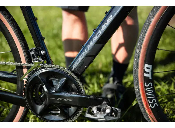 Rock Machine Lukk CR 80 gravel bicykel Gloss Metallic Black